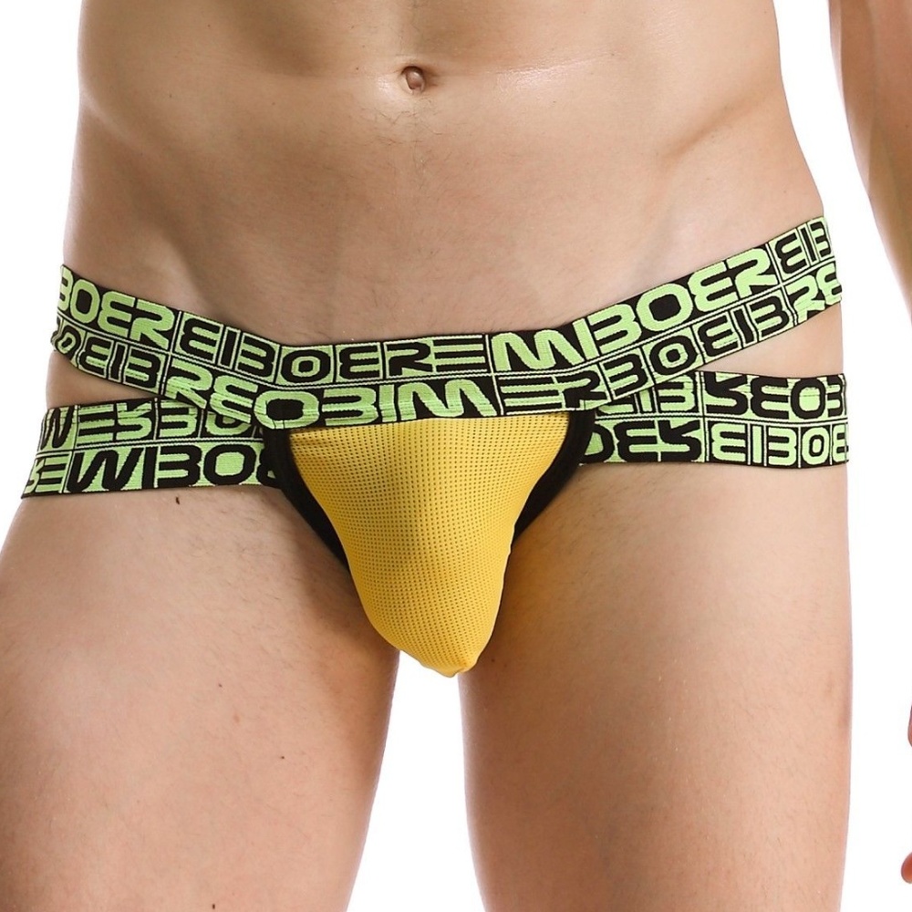 NWT Men's Miboer Breathable Mesh Briefs.